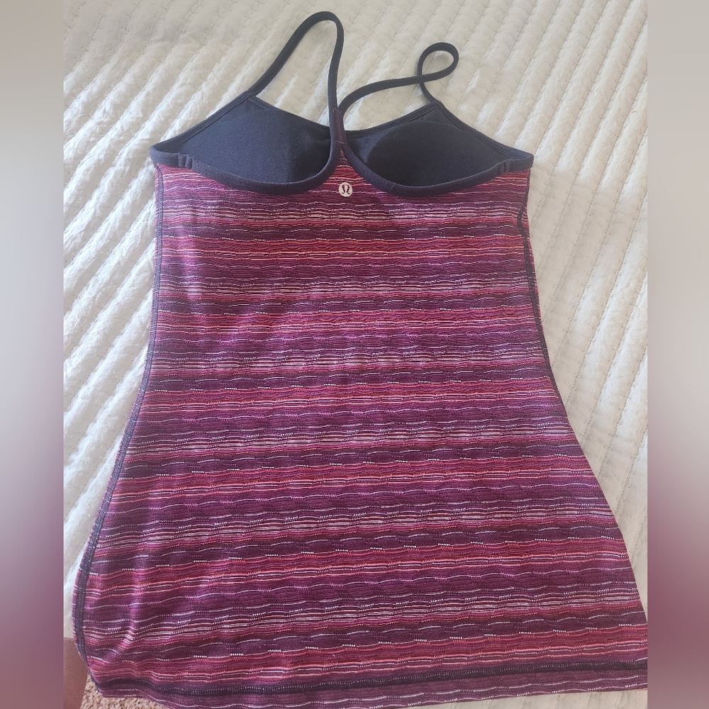 lululemon athletica Pink Sleeveless Fitted Camisole